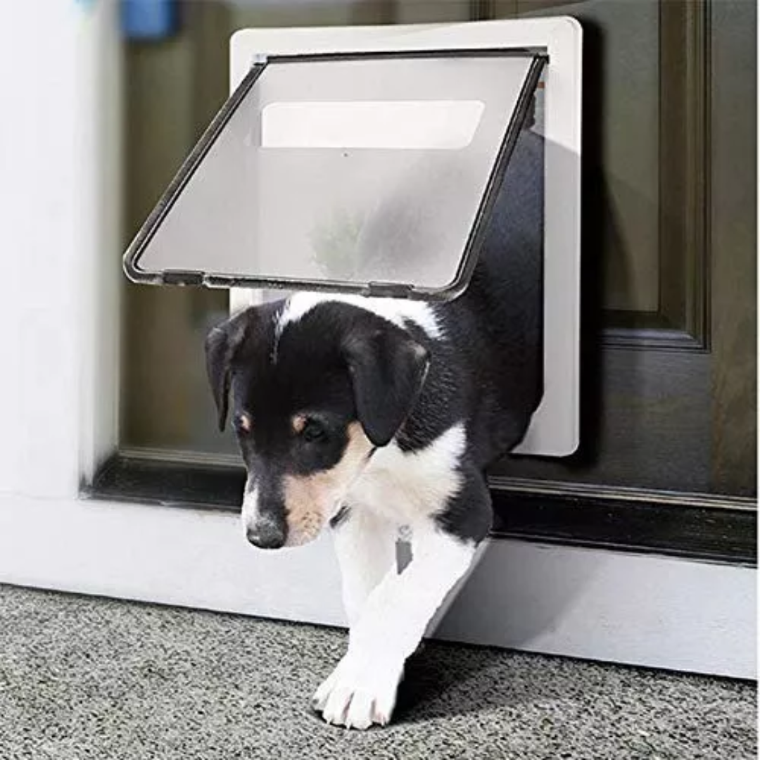 Instalación de Puerta Abatible para Perros o Gatos