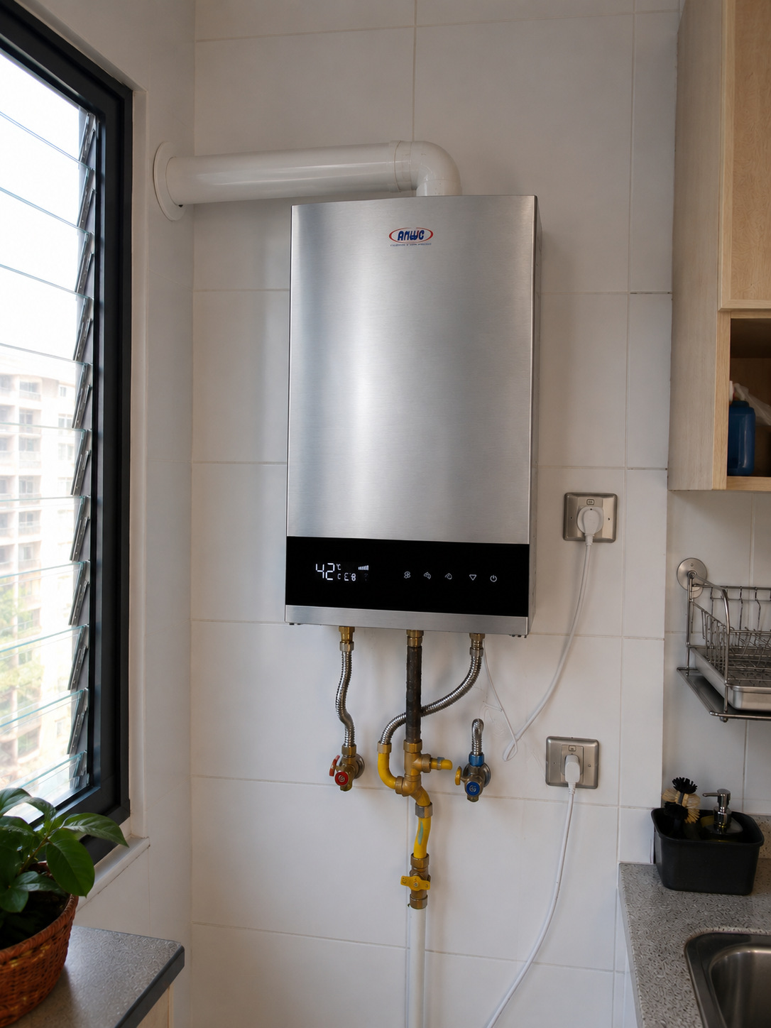 Instalación de Calefont Tiro Forzado