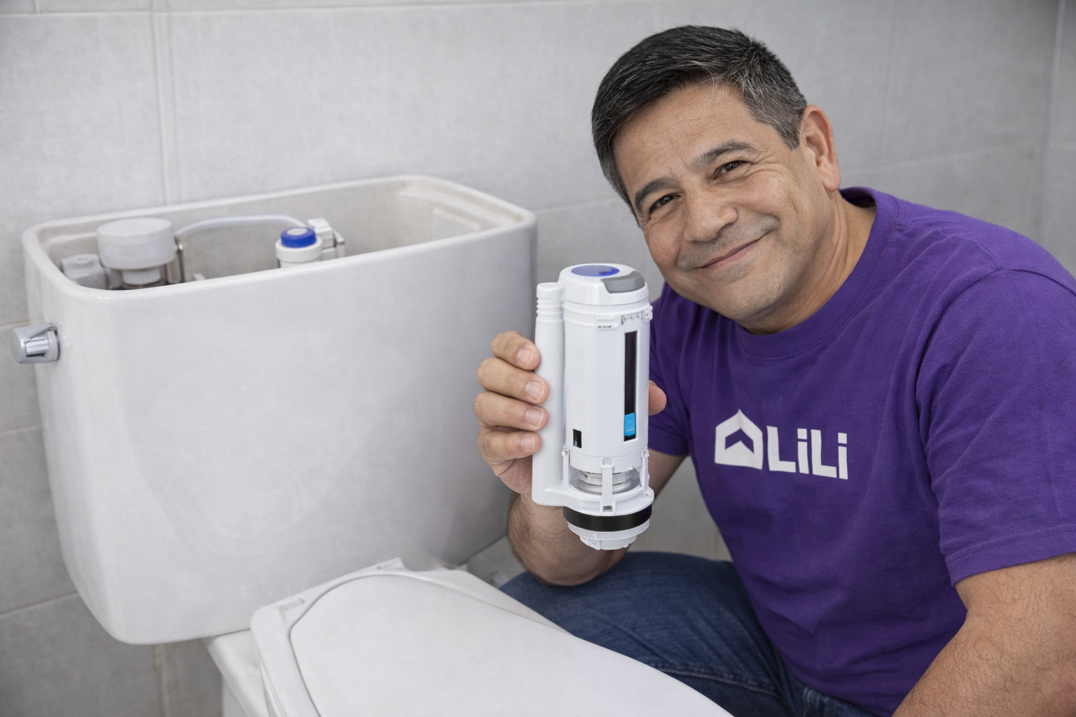 Cambio de Válvula de Descarga WC