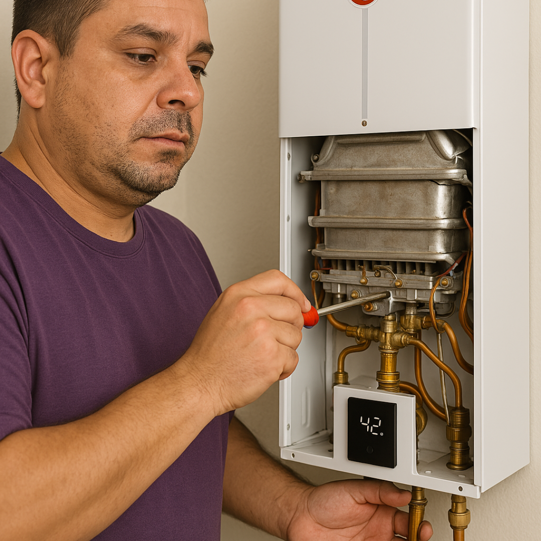 Instalación Calefont Tiro Natural