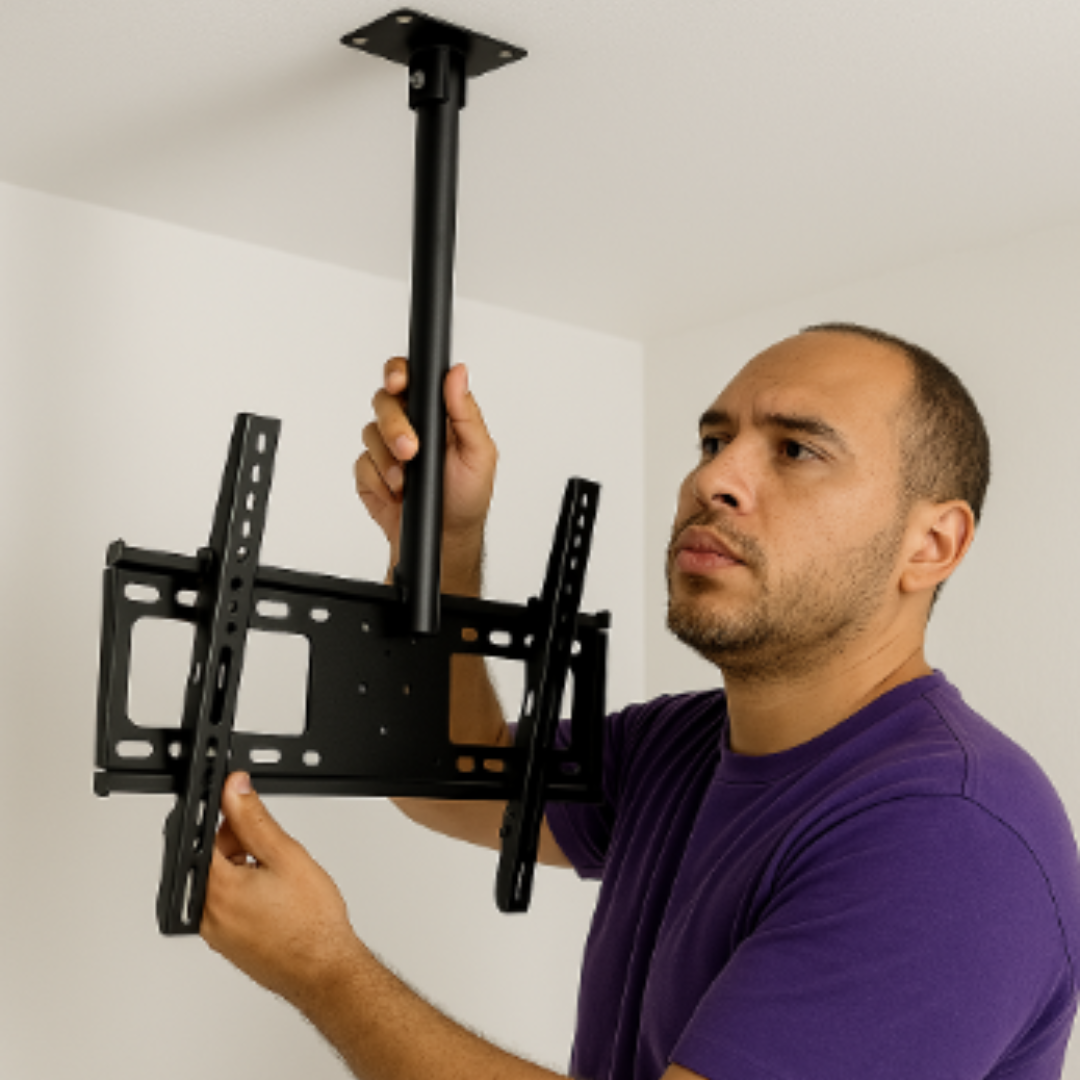 Instalación de Soporte para TV en el Techo Instalación de Soporte para TV en el Techo