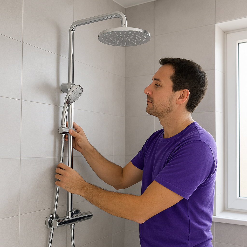 Instalación de Columna de Ducha