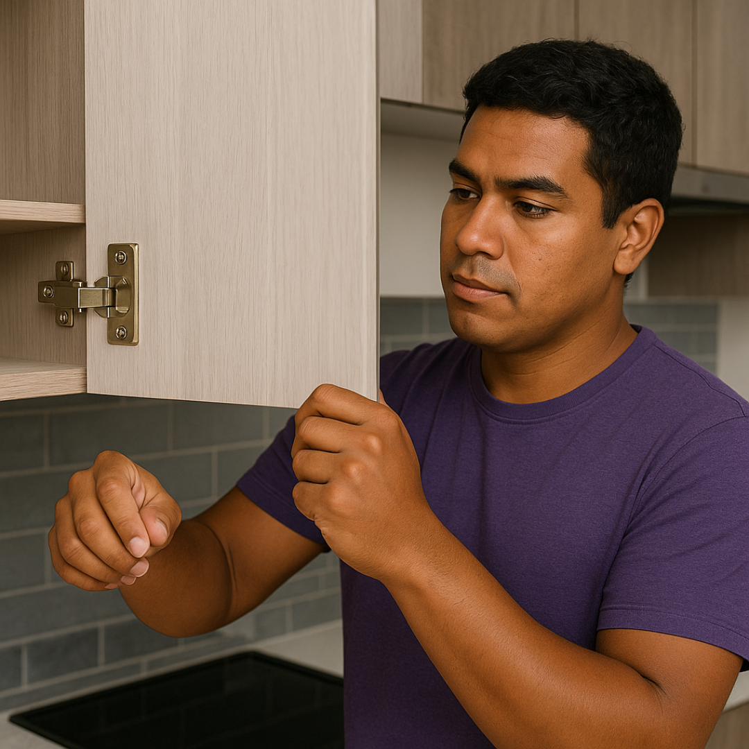 Instalación de Bisagras