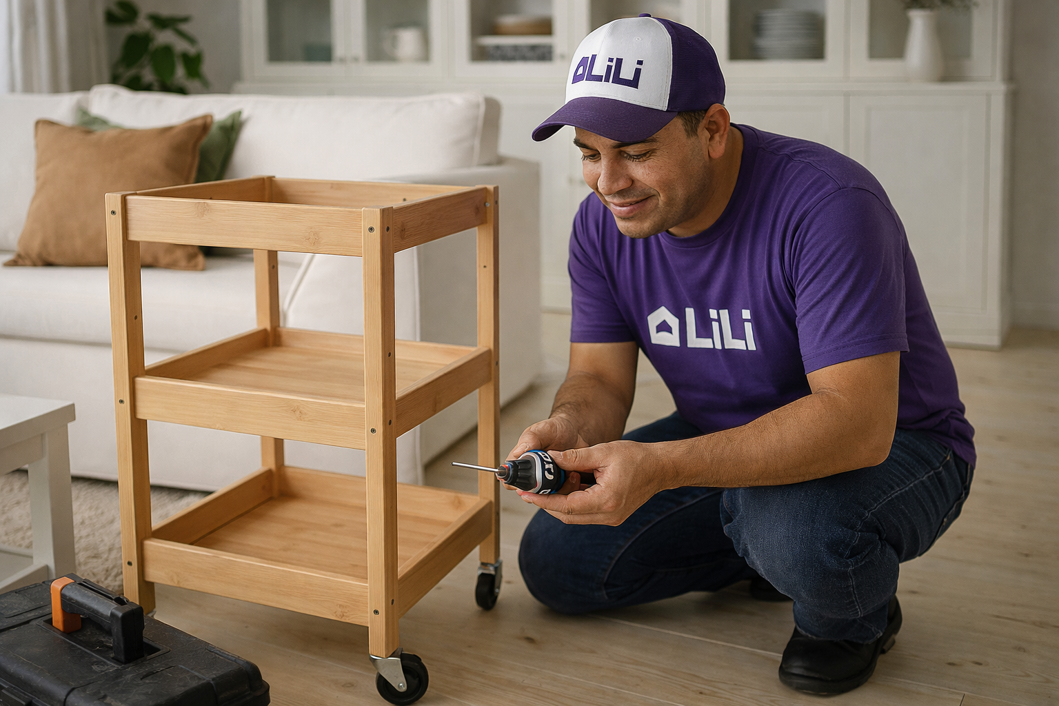 Armado de Carrito Organizador