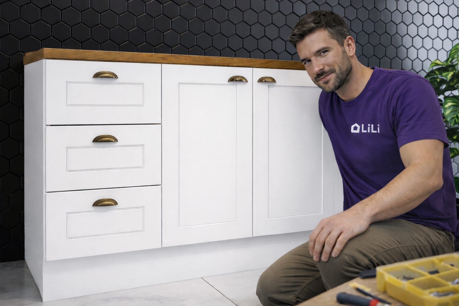 Armado de Mueble de Cocina de Pie