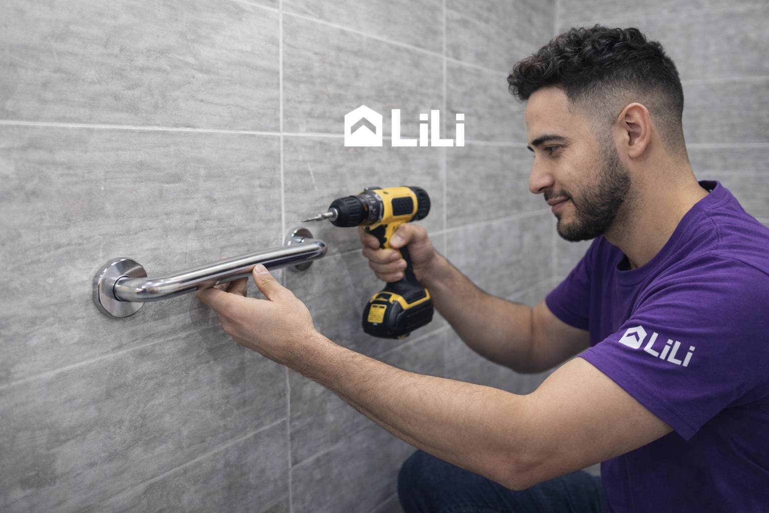 Instalación de Barra de Apoyo para Baño