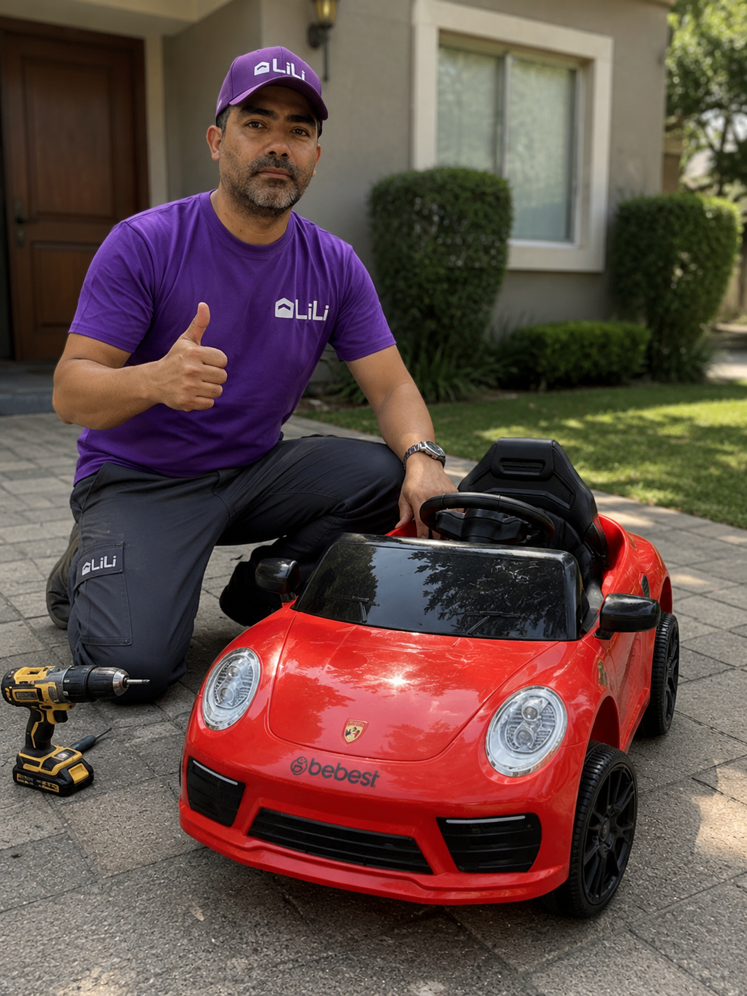Armado de Auto a Batería