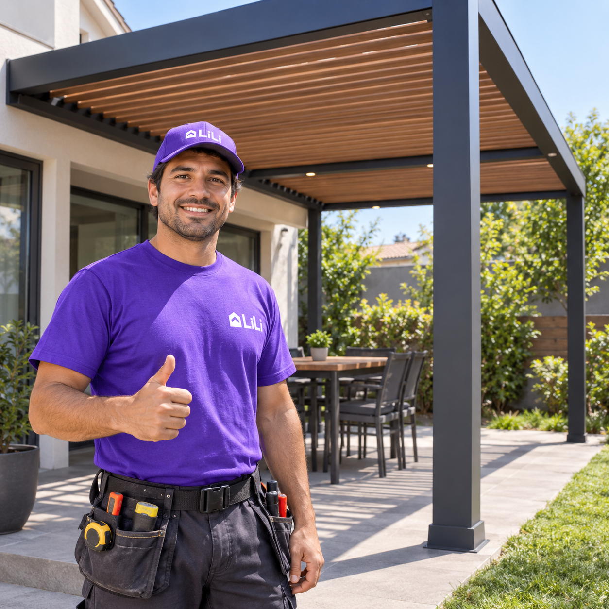 Armado de Pérgola Armado de Pérgola